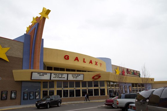 Galaxy movie theater exterior
