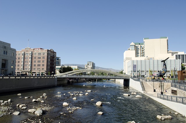 Truckee River through Reno