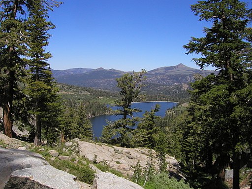 View of Red Lake near Carson Pass