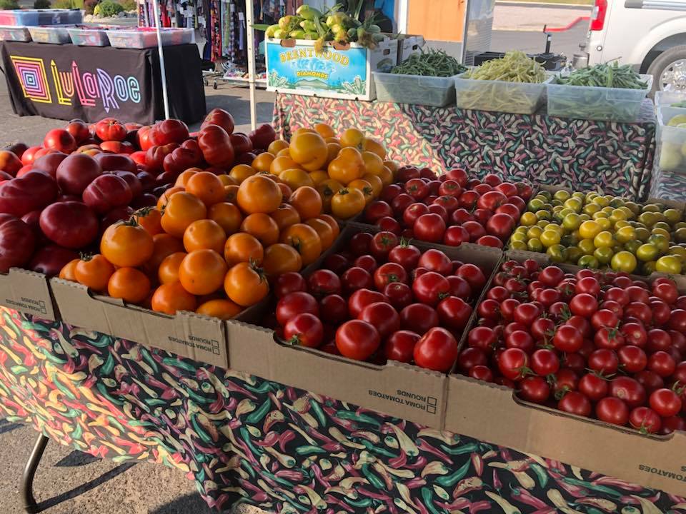 fruit at farmers market