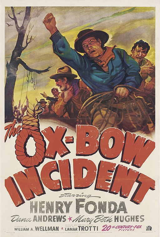 movie poster for film The Ox-Bow Incident