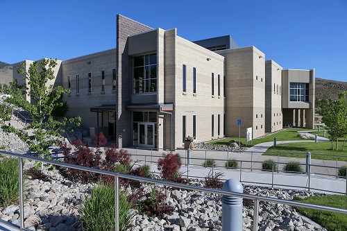 exterior, library at western nevada college
