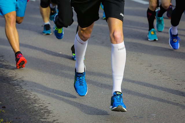 legs of runners