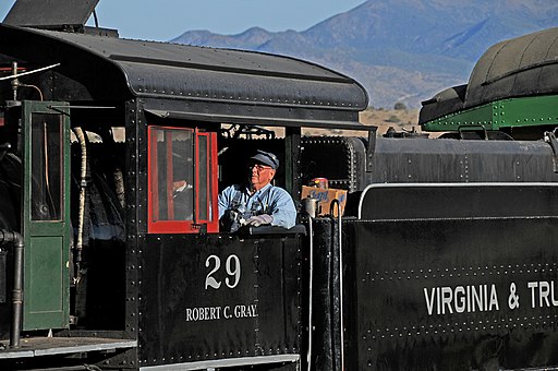 V&T train engine