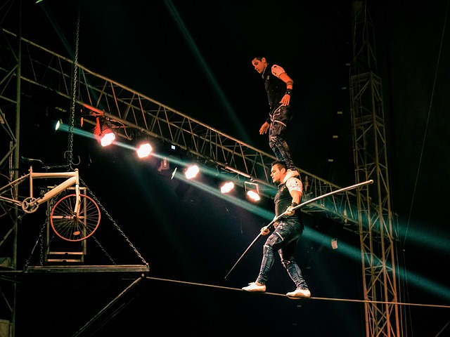 tightrope walkers