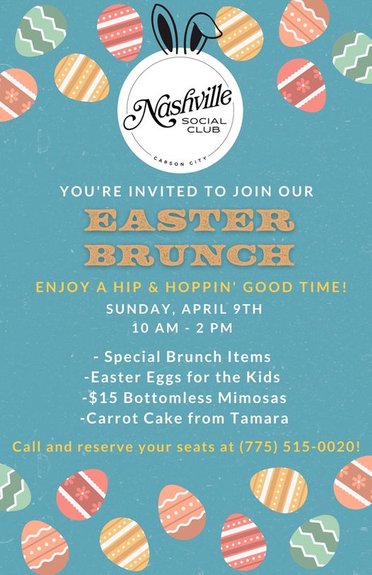 Easter Brunch | Nashville Social Club | Nevada Events