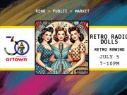 Reno Public Market, Retro Rewind: The Retro Radio Dolls at Reno Public Market for Artown