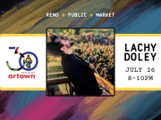 Reno Public Market, Lachy Doley at Reno Public Market for Artown