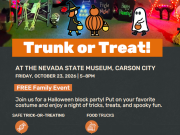 Nevada State Museum, Halloween Block Party Trunk-or-Treat