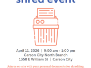 Carson City Events, Community Shred Event hosted by United Federal Credit Union