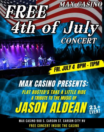 Max Casino, 4th of July Concert A Tribute to Jason Aldean
