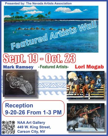 Nevada Artists Association, Featured Artist Shows - Lori Mogab and Mark Ramsey