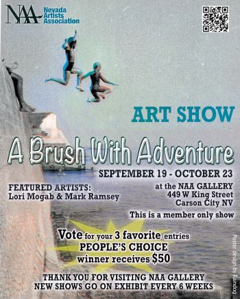 Nevada Artists Association, "A Brush with Adventure" Art Show