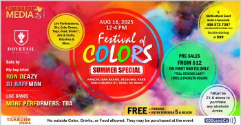 Reno-Sparks Events, Festival of Colors - Summer Edition