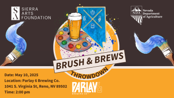 Sierra Arts Foundation, Brush & Brew Live Art Competition