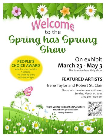 Nevada Artists Association, Spring Has Sprung Art Show