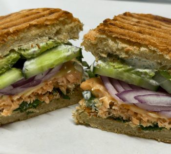 L.A. Bakery Cafe, Salmon Melt Panini