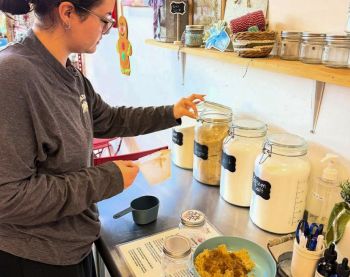 All Fired Up at The Hot Spot, Bath Scrubs and Bath Bombs