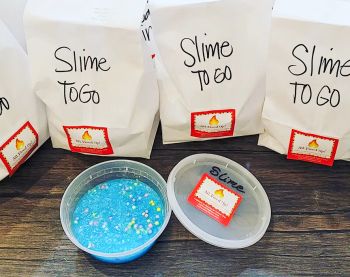 All Fired Up at The Hot Spot, Take Home Slime Kit