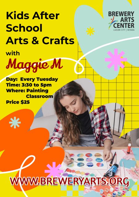 Brewery Arts Center, After School Arts & Crafts with Maggie M (Ages 6-13)