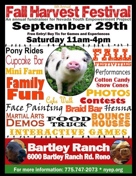 Bartley Ranch Regional Park, Fall Harvest Festival 2018