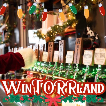 10 Torr Distilling & Brewing, WinTORRland Christmas Pop-Up Bar
