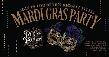 Reno-Sparks Events, Mardi Gras Party