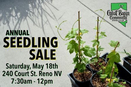 Reno-Sparks Events, 2019 Co-op Seedling Sale!
