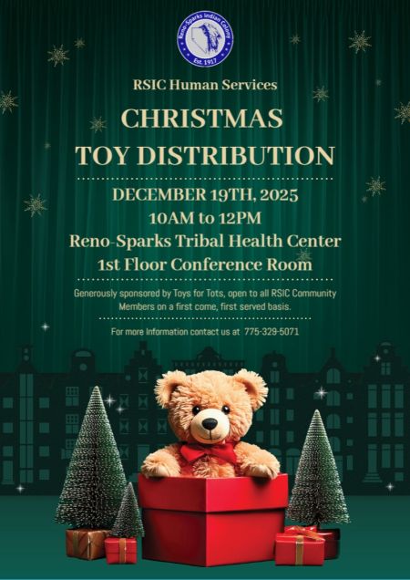 Reno-Sparks Indian Colony, Christmas Toy Distribution