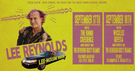 Fresh Bakin', Lee Reynolds at Dead Ringer