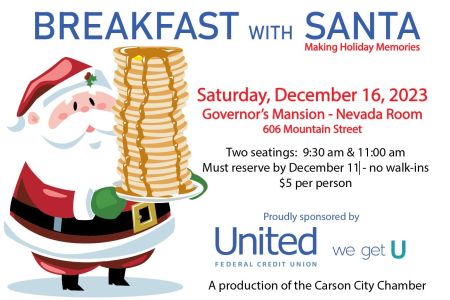 Carson City Chamber of Commerce, Breakfast with Santa