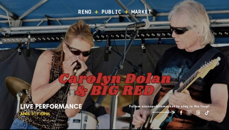 Reno Public Market, Carolyn Dolan & Big Red LIVE at Reno Public Market!