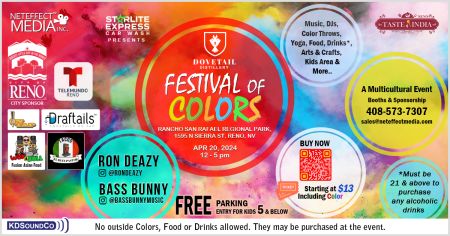Reno-Sparks Events, 2024 Festival of Colors