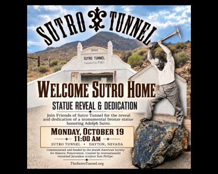 The Sutro Tunnel, Welcome Sutro Home! Statue Reveal!