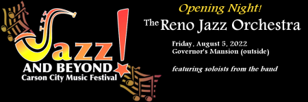 Reno Jazz Orchestra, Jazz & Beyond Music & Art Festival 2022