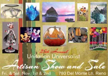 Unitarian Universalist Fellowship of Northern Nevada, Artisan Show and Sale