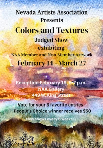 Nevada Artists Association, Colors and Textures Show