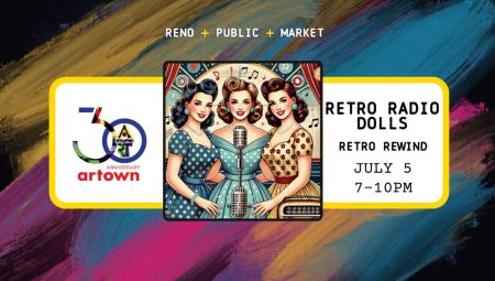 Reno Public Market, Retro Rewind: The Retro Radio Dolls at Reno Public Market for Artown