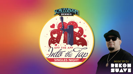 Schussboom Brewing Co., Off the App & Into The Tap Singles Night