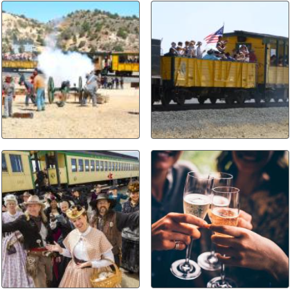 Virginia & Truckee Railroad, Heritage Days Battle Trains