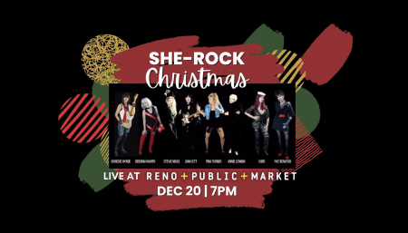 Reno Public Market, She-Rock Christmas LIVE at Reno Public Market
