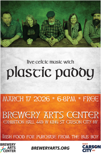 Brewery Arts Center, Live Celtic Music with Plastic Paddy