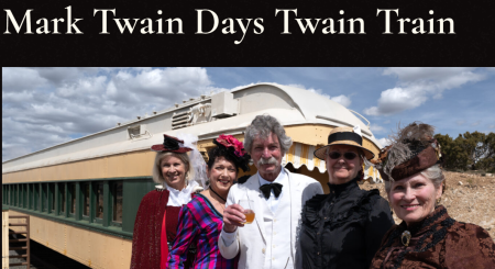 V&T Railway Commission, Twain Train Mark Twain Days