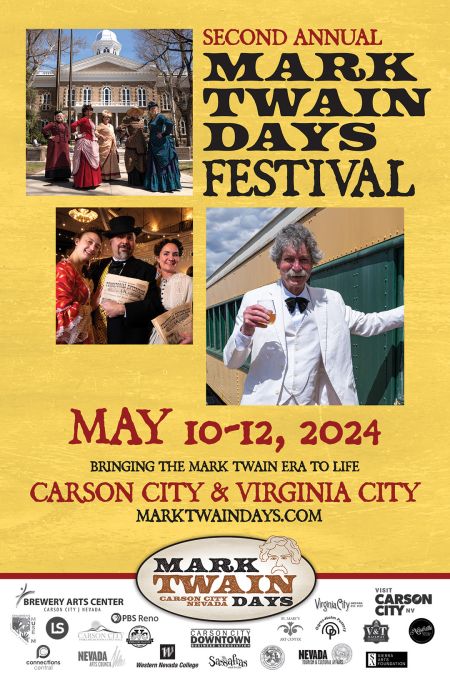 Visit Carson City, 2nd Annual Mark Twain Days Festival