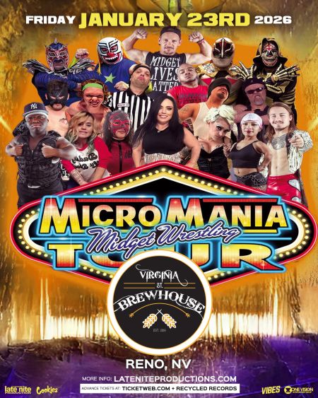Virginia Street Brewhouse, Micro Mania Wrestling