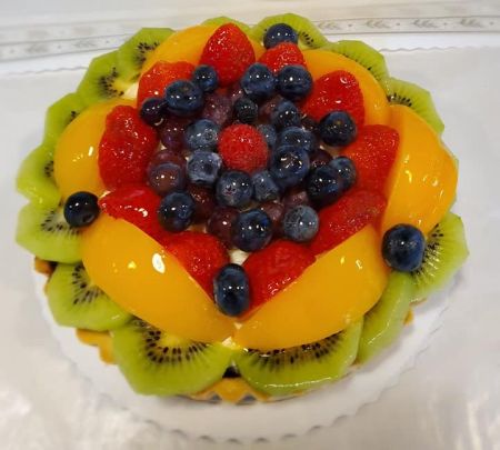 Josef's Vienna Bakery & Cafe, Fresh Mixed Fruit Tart