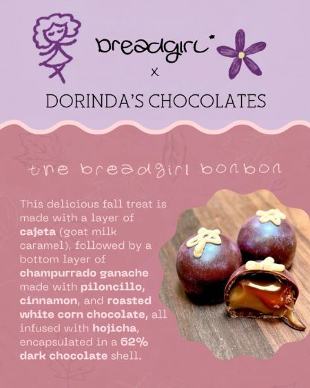 Dorinda's Chocolates, Breadgirl BonBon