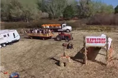 Ferrari Farms Pumpkin Patch, Hayrides