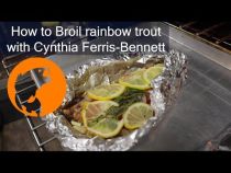 Easy broil rainbow trout